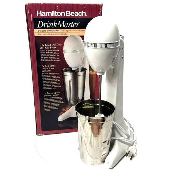 Hamilton 727B Classic DrinkMaster Drink Mixer - White - Picture 8 of 8